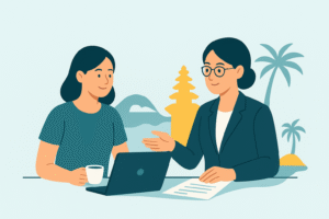 bookkeeping service for digital nomads in Bali working remotely with bookkeeper
