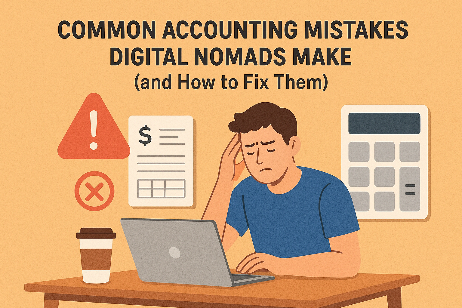 ommon accounting mistakes digital nomads make and how to fix them