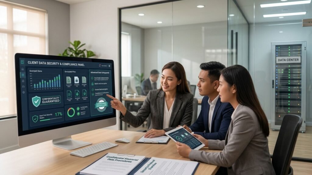 Outsource Bookkeeping Data Security and Confidentiality Safeguards