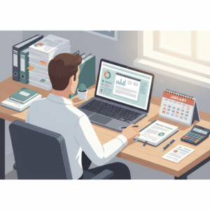 January business accounting cleanup for clean bookkeeping